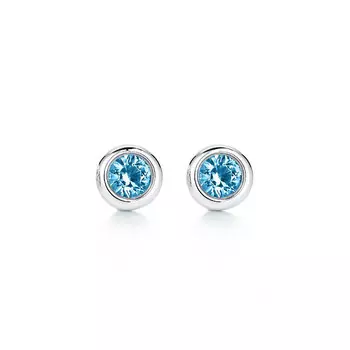 Серьги Tiffany & Co. Elsa Peretti Color by the Yard, серебро