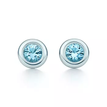 Серьги Tiffany & Co. Elsa Peretti Color by the Yard, серебро