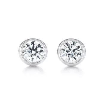 Серьги Tiffany & Co. Elsa Peretti Diamonds by the Yard, платина