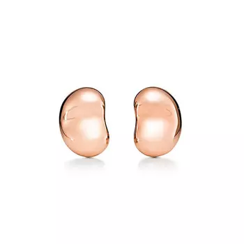 Серьги Tiffany & Co. Elsa Peretti Ean Design, розовое золото