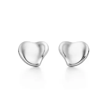 Серьги Tiffany & Co. Elsa Peretti Full Hear, серебро