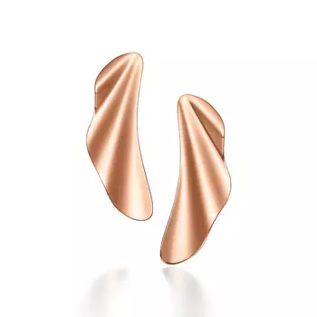 Серьги Tiffany & Co. Elsa Peretti High Tide, розовое золото