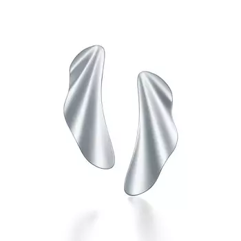 Серьги Tiffany & Co. Elsa Peretti High Tide, серебро