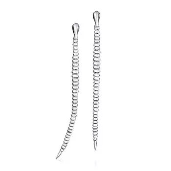 Серьги Tiffany & Co. Elsa Peretti Snake, серебро