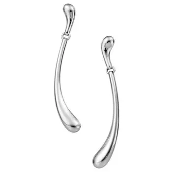 Серьги Tiffany & Co. Elsa Peretti Teardrop, серебро