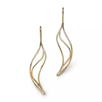 Серьги Tiffany & Co. Elsa Peretti Wave, золото