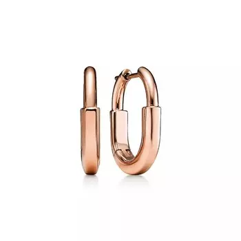 Серьги Tiffany & Co. Small, розовое золото