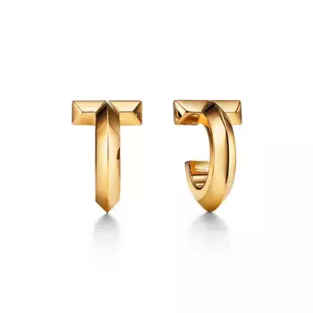 Серьги Tiffany & Co. T1 Hoop, золото