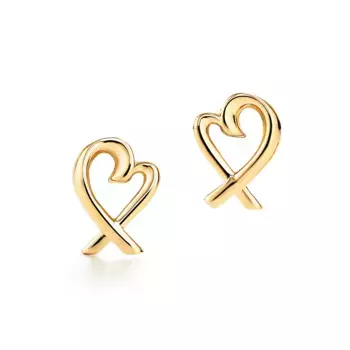 Серьги Tiffany & Co. x Paloma Picasso Loving Heart, золото