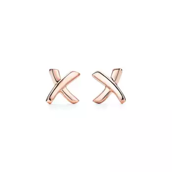 Серьги Tiffany & Co. x Paloma Picasso X, розовое золото