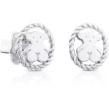 Серьги Tous Camee, серебро