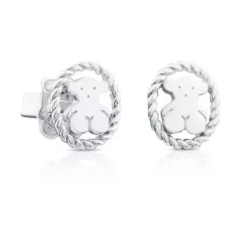 Серьги Tous Camee, серебро