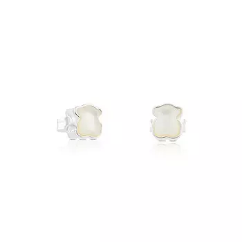 Серьги Tous Color With Mother-Of-Pearl, серебро