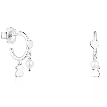 Серьги Tous Cool Joy, серебро/жемчуг