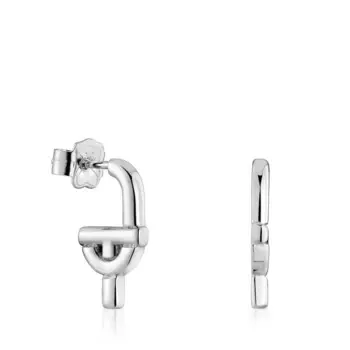 Серьги Tous Manifesto, 17 мм, серебро