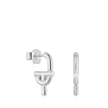 Серьги Tous Manifesto, 17 мм, серебро