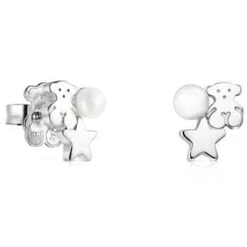 Серьги Tous Nocturne, серебро/жемчуг