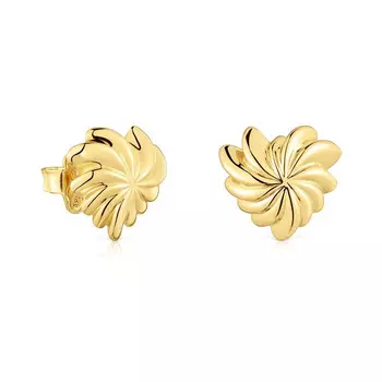 Серьги Tous Small Galia, позолоченное серебро