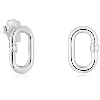 Серьги Tous Small Hold Oval, серебро