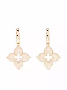 Серьги Venetian Princess из розового золота с бриллиантами Roberto Coin, розовый