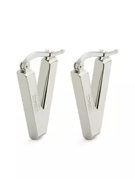 Серьги Versace V2025, серебряный