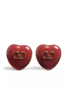 Серьги VLogo Signature Heart Valentino Garavani, золотой