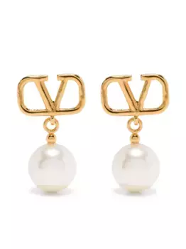 Серьги VLogo Signature VALENTINO GARAVANI, золотой