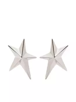 Серьги в форме звезд Mugler, серебяный