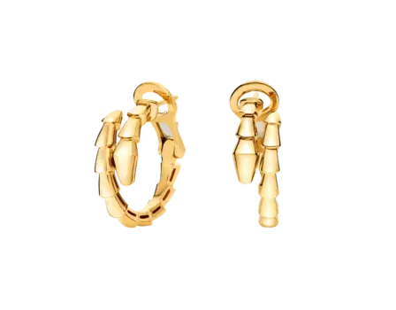 Серьги в виде змеи Serpenti Bvlgari