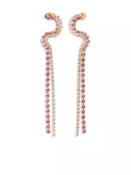 Серьги Waterfall PATOU, розовый