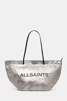 Серафина сумка Allsaints, серебряный