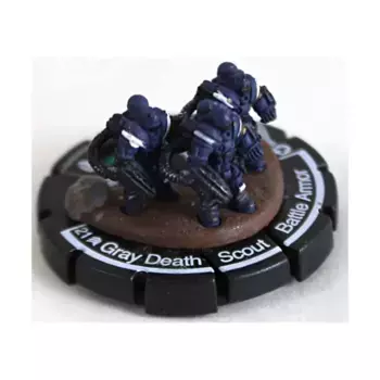 Серая боевая броня разведчика смерти № 016 — элитная, Mechwarrior - Vanguard - Singles