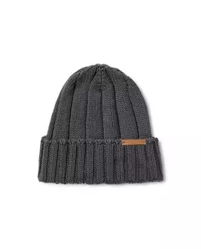 Серая детская шапочка из хлопкового трикотажа Tous, серый