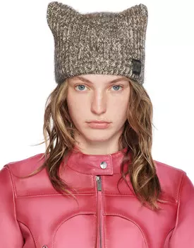 Серая драгоценная шапочка KNWLS