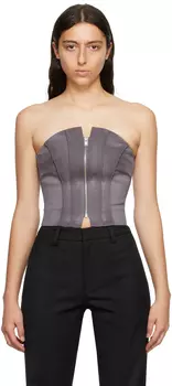 Серая джинсовая майка Harley MISBHV