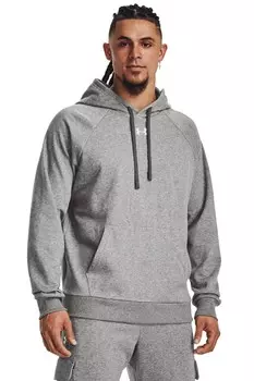 Серая флисовая толстовка Rival Under Armour, серый