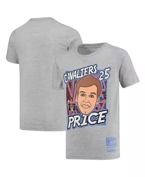 Серая футболка Big Boys Mark Price Cleveland Cavaliers Hardwood Classics King of the Court Player Mitchell & Ness