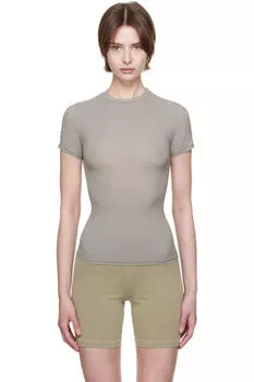 Серая футболка Fits Everyone SKIMS