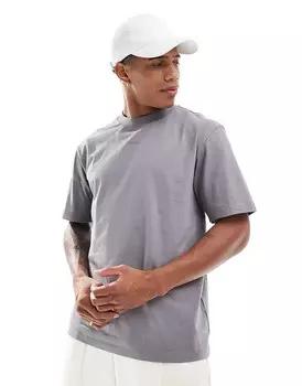 Серая футболка HUGO Red dapolino