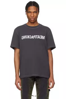 Серая футболка «Meatpacking» Helmut Lang