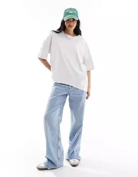 Серая футболка оверсайз ASOS DESIGN