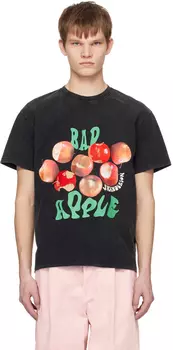 Серая футболка оверсайз 'Bad Apple' JW Anderson