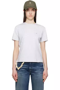 Серая футболка Regular Fit Acne Studios