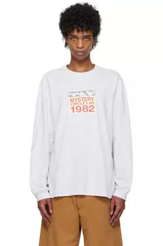 Серая футболка с длинным рукавом «Mystery» Kijun