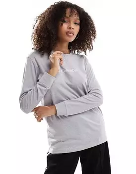 Серая футболка с длинными рукавами Columbia – North Cascades – Мелан