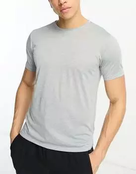 Серая футболка с короткими рукавами New Balance Impact Run