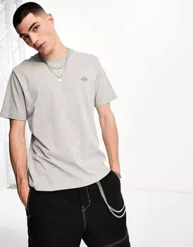 Серая футболка с маленьким логотипом Dickies Mapleton