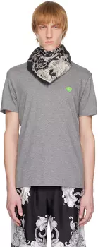 Серая футболка с Медузой Versace