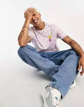 Серая футболка с принтом Nike Beach Party