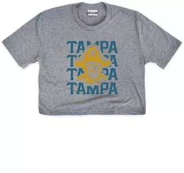 Серая футболка Tampa Gas City для взрослых Where Im From